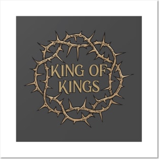 Crown of Thorns King of Kings Jesus Posters and Art